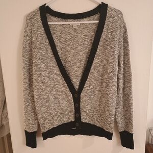 LL Bean Signature Cotton Linen Cardigan XS